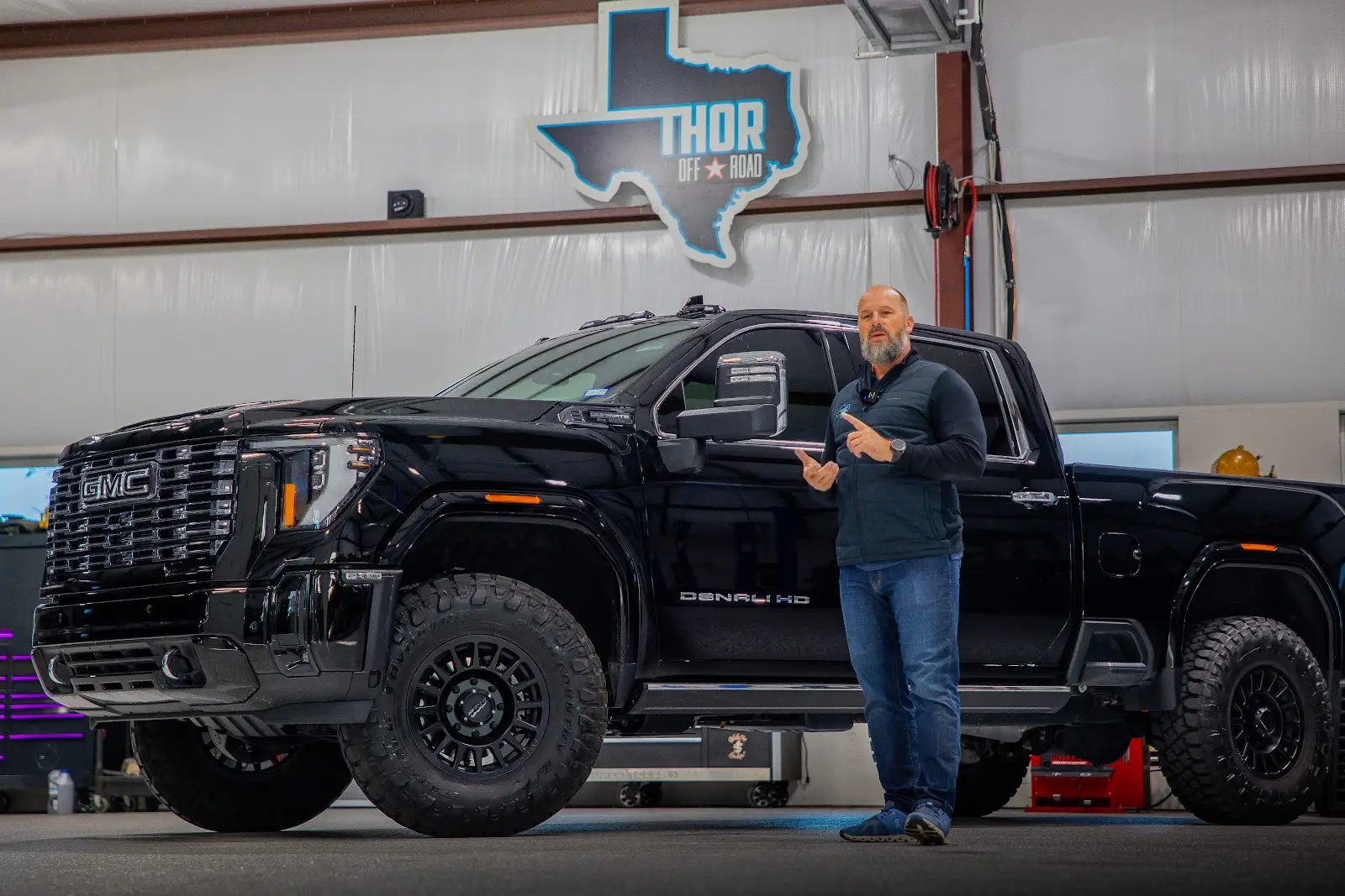 Thor Offroad Lifted GMC Denali HD - Custom lifted truck build